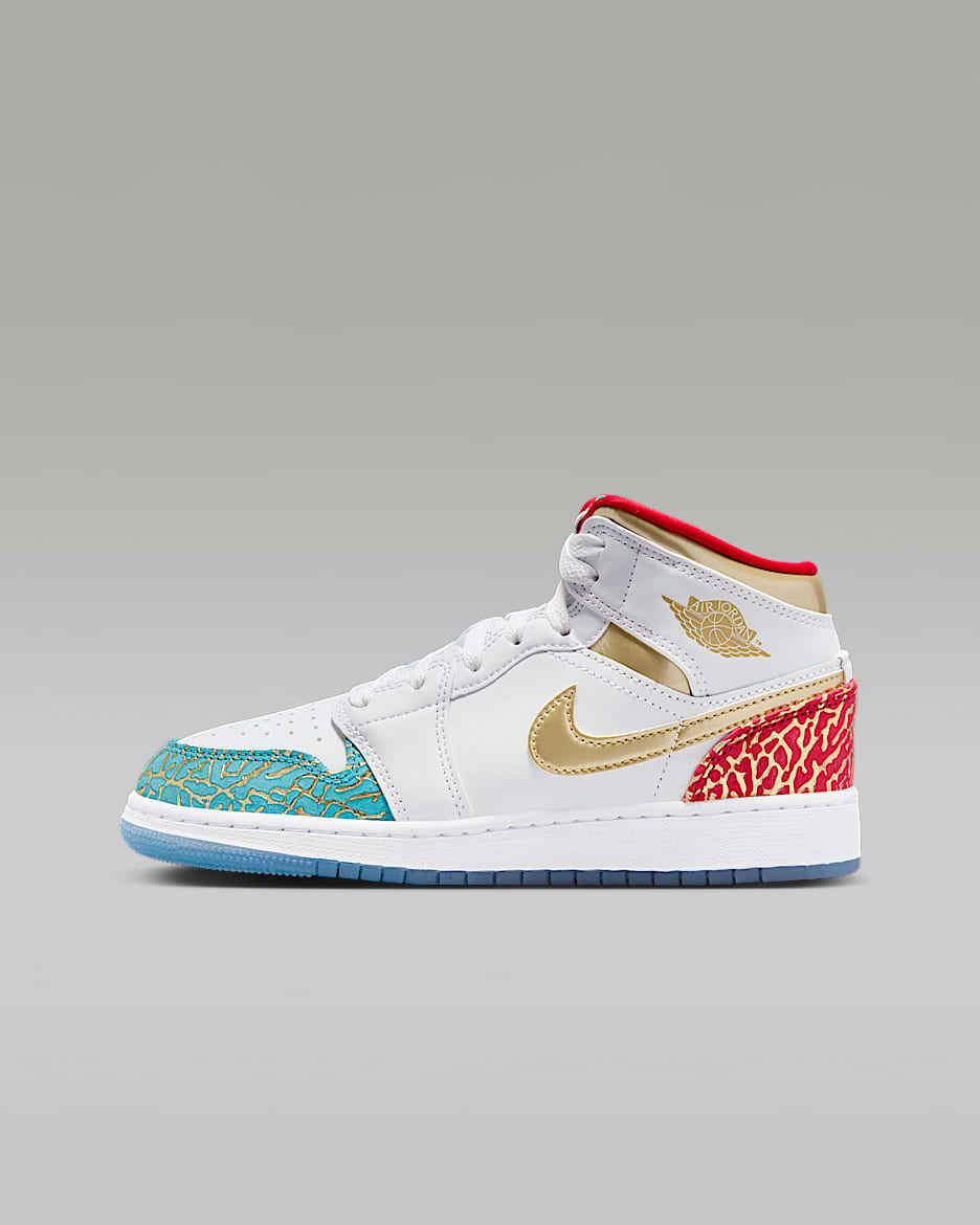 Air jordan 1 mid grade school online